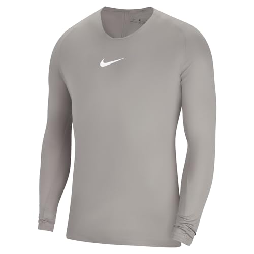 Nike Park First Layer Top, Maglia Termica Maniche Lunghe Uomo, Nero O Grigio, 2XL