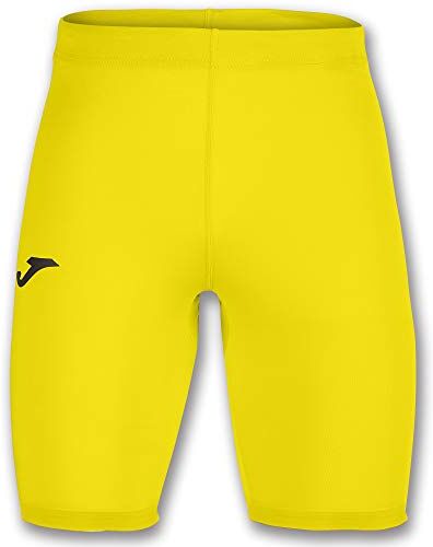 Joma Pantaloni Sportivi Termici Academy da Uomo, Giallo, L-XL