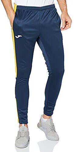 Joma .M, -Pantaloni da Uomo, Navy Men's, Blu Marino/Giallo