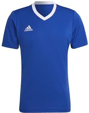 Adidas Entrada 22 Short Sleeve Jersey, T-shirt Uomo, Team Royal Blue, XL