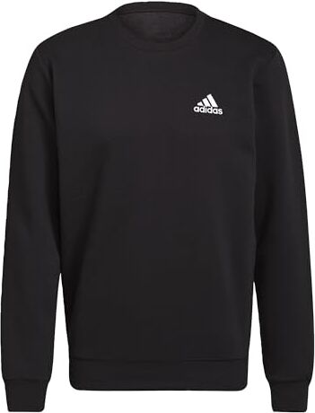 Adidas M FEELCOZY Swt Maglia Lunga Uomo Black/White Taglia S