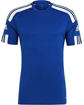 Adidas Squadra 21 Short Sleeve Jersey T-shirt, Team Royal Blue/White, XXL Uomo