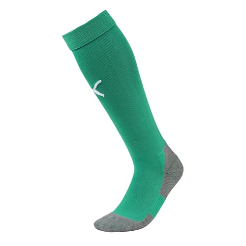 Puma Team Liga Socks Core Calzettoni da Calcio, Verde (Pepper Green/White), 31-34 Uomo