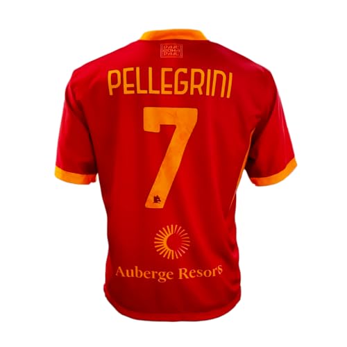 AS Roma Maglia Replica Ufficiale 23/24, Pellegrini Home,