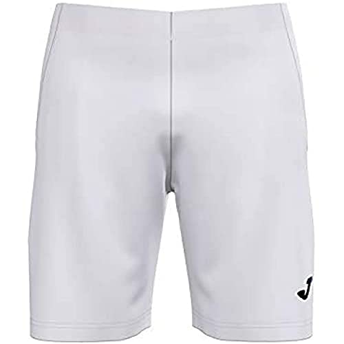 Joma .120.L Pantaloncini Sportivi Open III da Uomo, Nero/Arancione Fluorescente, L