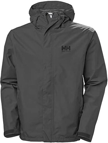 Helly Hansen Uomo Giacca Impermeabile Seven J, XL, Ebano