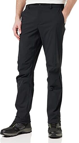 Marmot Uomo Scree Pant, Pantaloni da trekking morbidi, pantaloni da esterno traspiranti, pantaloni da escursione idrorepellenti, Black, 30