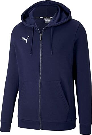 Puma Teamgoal 23 Casuals Hooded Jacket, Giacca con Cappuccio Uomo, Peacoat, XXL