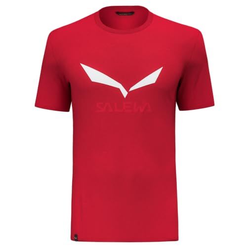 Salewa Solidlogo Dry M T-shirt Uomo, Flame, 3XL