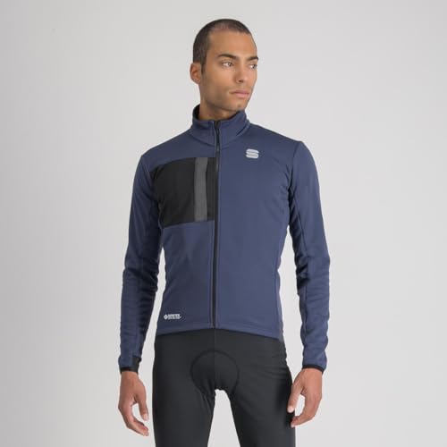 Sportful -456 SUPER JACKET Giacca Uomo GALAXY BLUE 3XL