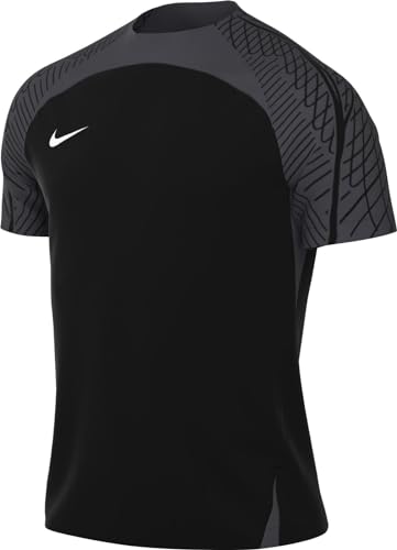 Nike M NK DF STRK23 Top SS T-Shirt Uomo Black/Anthracite/White S