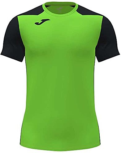 Joma Camiseta Record ll ,  ,Uomo, Verde fluo-nero,S