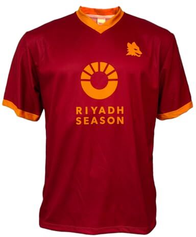 AS Roma Maglia Replica Ufficiale 23/24, Blank Home Riyadh,