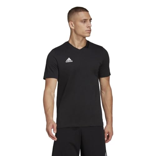 Adidas Entrada 22 T-Shirt, T-Shirt Uomo, black, L Tall 2 inch