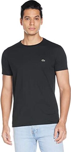 Lacoste Th6709, T-shirt Uomo, Black, M