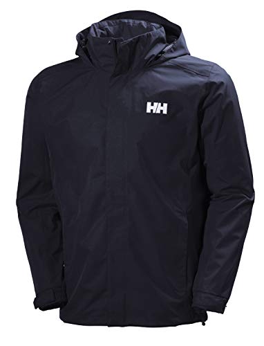 Helly Hansen Uomo Giacca Dubliner Impermeabile, S, Marina Militare