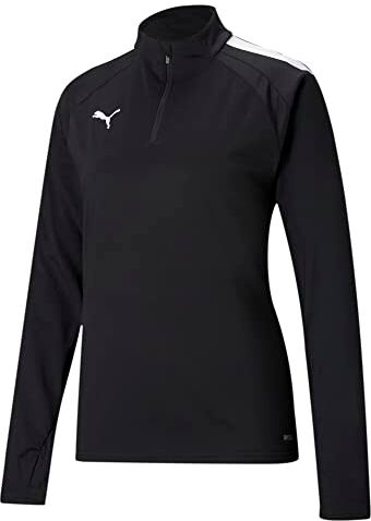 Puma Teamliga 1/4 Zip Top Maglietta, Black-pu, M Uomo