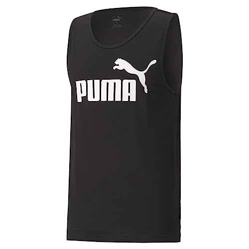 Puma PUMHB # Ess Tank, Canotta Sportiva Uomo,  Black, M