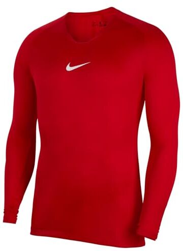 Nike Park First Layer Top, Maglia Termica Maniche Lunghe Uomo, Rosso, XL