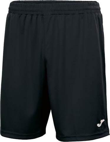 Joma Nobel, Short Allenamento Unisex Adulto, Nero, L