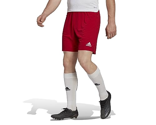 Adidas Entrada 22 Shorts, Pantaloncini Sportivi Uomo, Team Power Red 2, XL