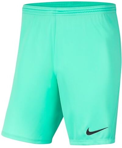 Nike , Dri-Fit Park 3, Short da Calcio, Hyper Turq/Nero, M