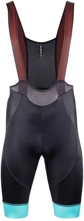 Nalini Bib Short Uomo Pantaloni Sportivi Nero/Azzurro XL