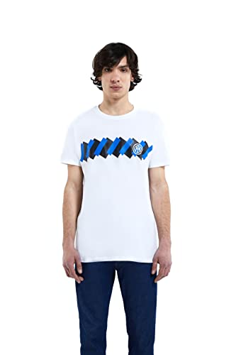Inter T-Shirt White, Unisex Adulto, XXL