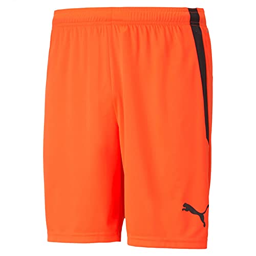 Puma teamLIGA Shorts, Pantaloncini Men's, Rosso/Nero (Nrgy Red Blac), 3XL