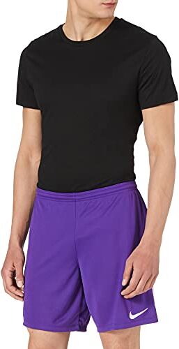 Nike Gardien III League, Pantaloncini da Calcio Uomo, Viola Corte/Bianco/Bianco, XL