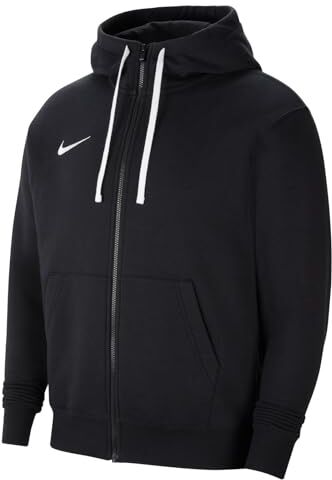 Nike Team Club 20, Felpa con Cappuccio, Uomo, Nero (Nero/Bianco), XL