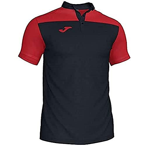 Joma , Polo Shirt Boy's, Nero/Rosso, XXS