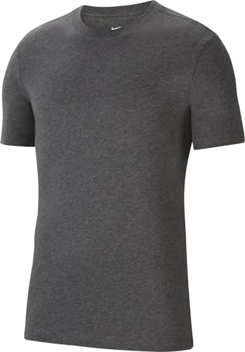 Nike Mens T-Shirt M Nk Park20 SS Tee, Charcoal Heathr/White, , 3XL