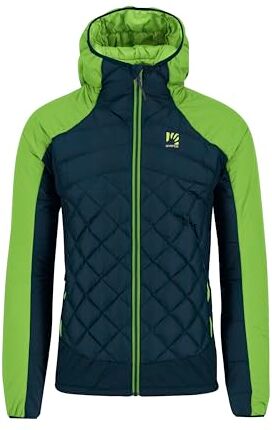 KARPOS LASTEI ACTIVE PL.JKT Giacca Uomo MIDNIGHT/GREEN FLASH Taglia XXL