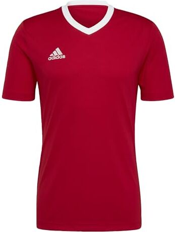 Adidas Entrada 22 Short Sleeve Jersey, T-shirt Uomo, Team Power Red 2, XL