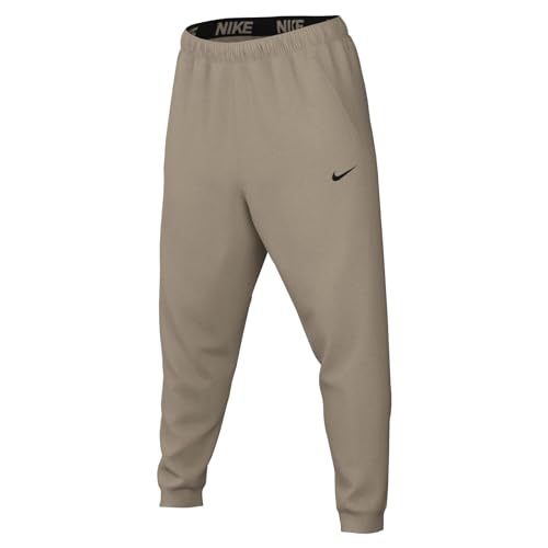 Nike M NK DF Pnt Taper FL, Pantaloni Sportivi Uomo, Khaki/Black, L