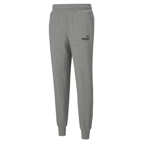 Puma PUMHB # Ess Logo Pants TR Cl Pantaloni Tuta, Uomo, Medium Gray Heather, L