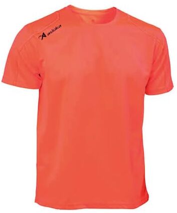 Asioka 75/09 Maglietta a Maniche Corte, Unisex Adulto, Unisex Adulto, , Arancione Fluoro, L