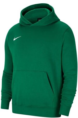 Nike FLC Park21 Felpe con Cappuccio Pine Green/White S