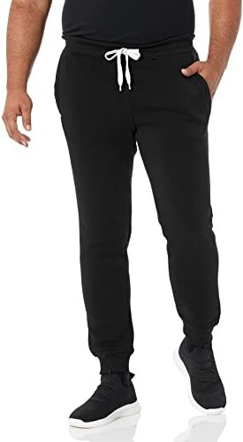 Southpole 1570 Basic Active Fleece Jogger Pantaloni della Tuta Pile da Uomo, Nero, S