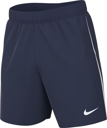 Nike M NK DF Lge Knit III Short K Pantaloni Sportivi Uomo Midnight Navy/White/White Taglia S