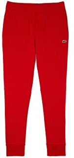 Lacoste Pantaloni Sportivi, Rosso, S Uomo