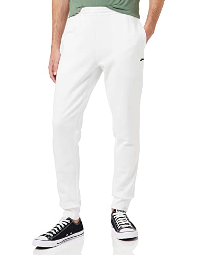 Lacoste Pantaloni Sportivi, Bianco, S Uomo