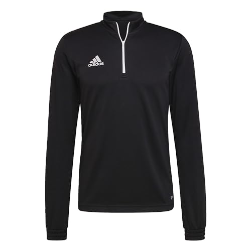 Adidas Entrada 22 Training Long Sleeve Sweatshirt, Maglia Lunga Uomo, Black, L