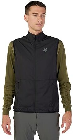 Fox Ranger Wind Mountain Bike Vest Gilet, Nero, L Uomo