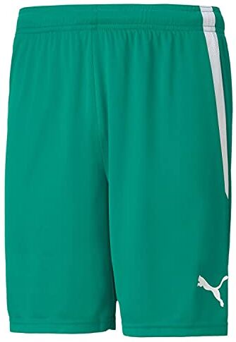 Puma teamLIGA Shorts, Pantaloncini Men's, Verde (Pepper Green Wh), 3XL