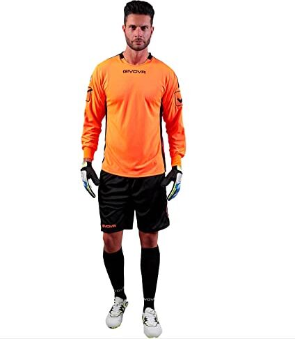 GIVOVA Kit Portiere HYGUANA Arancio Fluo/Nero Tg. 3XS