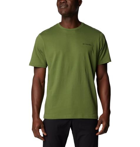 Columbia Rockaway River Back Graphic Short Sleeve Tee, T-Shirt Uomo, Canteen, Rocky Road,