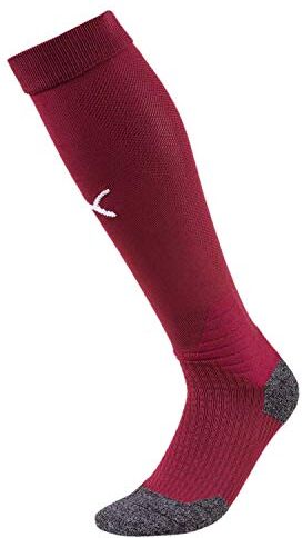 Puma Liga Socks, Calzettoni Calcio Unisex, Rosso (Cordovan/ White), 2