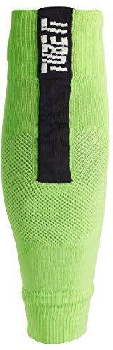 Uhlsport Uomo Tube IT Sleeve calzini, Uomo, , verde fluo/nero, 41-44